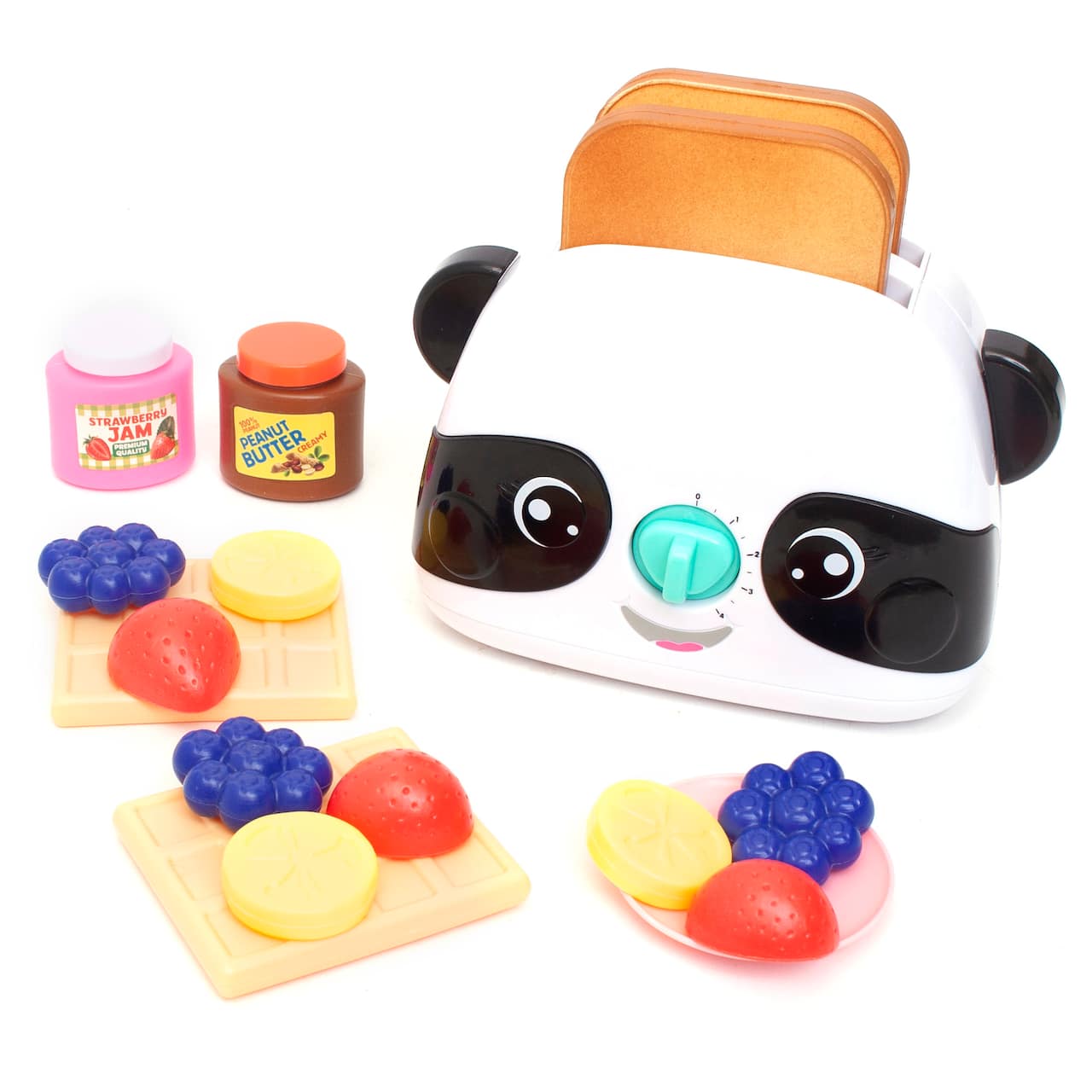 Zoo Troop Panda Toaster Animal Themed Kitchen Playset